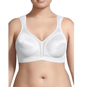 Playtex Women’s 18 Hour Original Comfort Strap Wire Free Bra‎ White Sz 44G